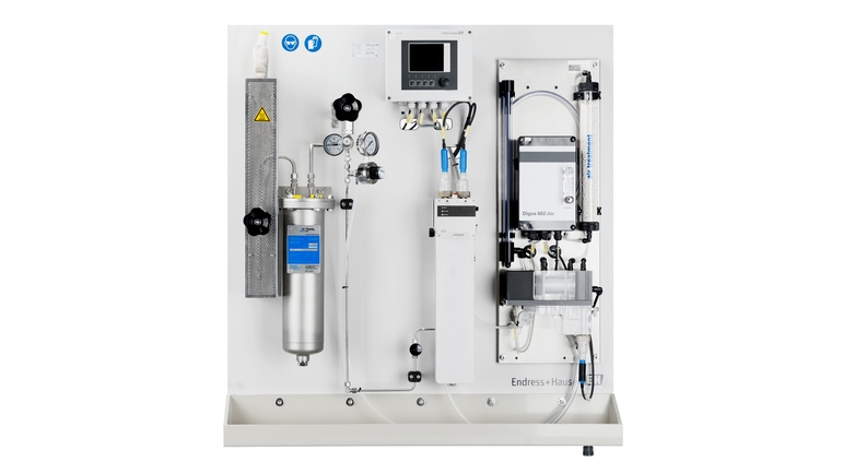 Analyssystem för ånga och vatten från Endress+Hauser