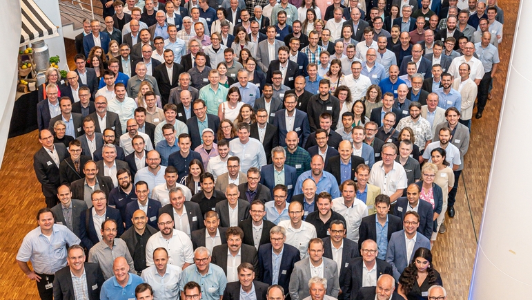Mer än 400 innovatörer firades på Endress+Hausers Innovators’ Meeting.
